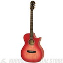 ARIA AF-107CE RED 【送料無料】 【カポ・チューナー・クロスアコギ3点セットプレゼント!】