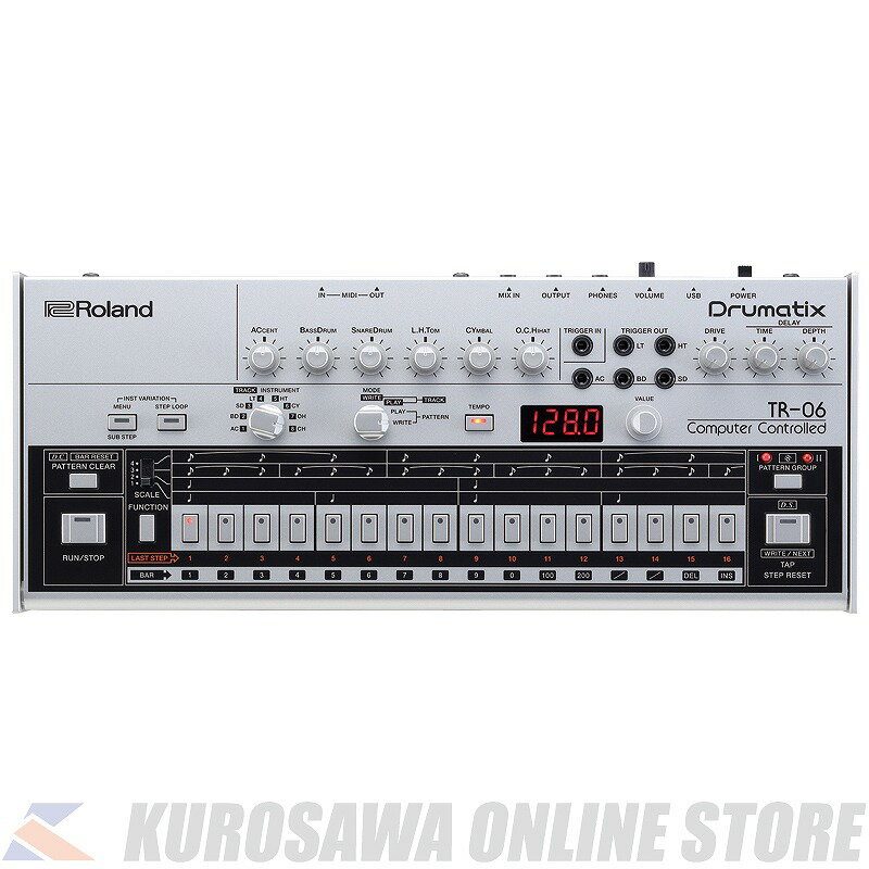 Roland TR-06 [SOUND MODULE]【送料無料】〈10/24発売開始〉(ご予約受付中)