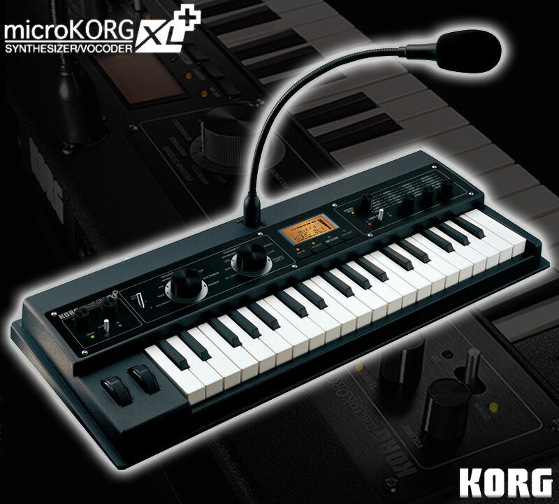 KORG microKORG XL+ 《シンセサイザー/ボコーダー》【送料無料】【smtb-u】(ご予約受付中)