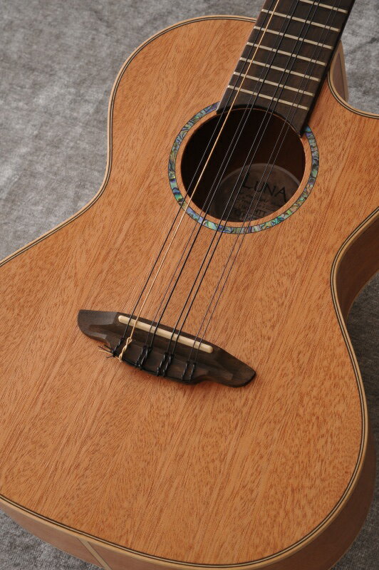 Luna Guitars HTT8 Uke 8 string High Tide tenor uke mah 8ա̵ۡڤͽ