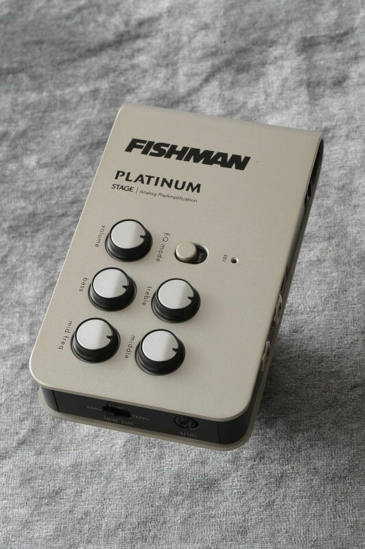 Fishman Platinum Stage EQ/DI Analog Preamp PRO-PLT-301 (アコースティックギター用プリアンプ/DI)【ONLINE STORE】