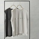 8835-W31/レディース/トップス/タンクトップ/接触冷感/シンプル/ロゴ/綿100%