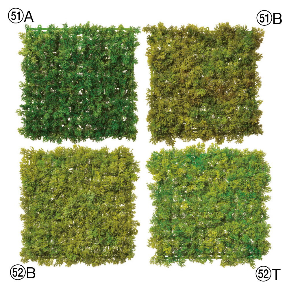 乐天商城 - フェイクグリーン asca モスマット 観葉植物 造花