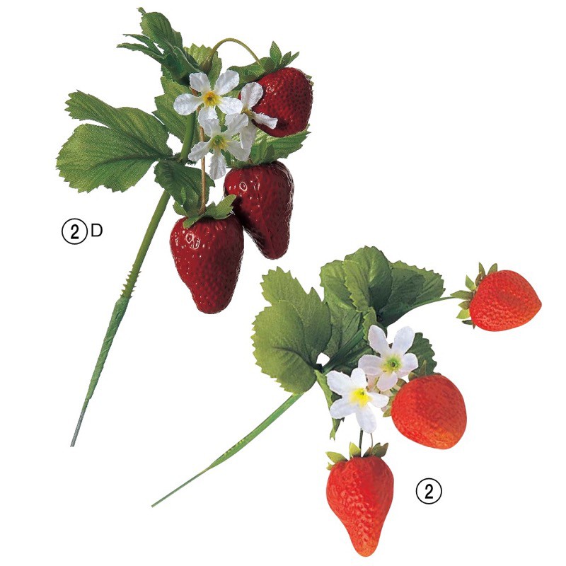 asca ストロベリーピック 資材 飾り 食品サンプル 撮影 小道具 小物 撮影用