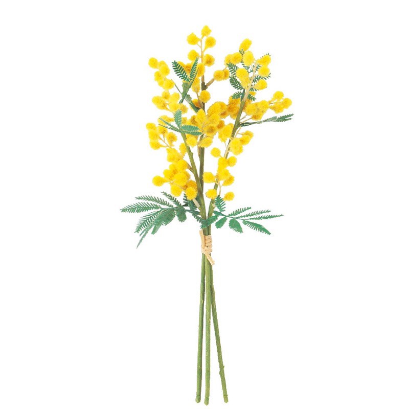 asca ミモザバンチ 花材 造花 撮影 小道具 小物 撮影用