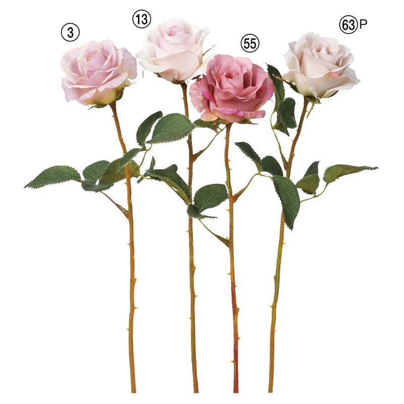 乐天商城 - asca ローズ バラ 薔薇 花材 造花 撮影 小道具 小物 撮影用