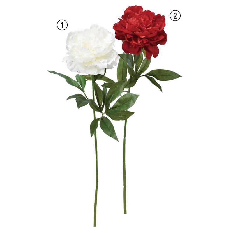 asca ピオニー 花材 造花 撮影 小道具 小物 撮影用