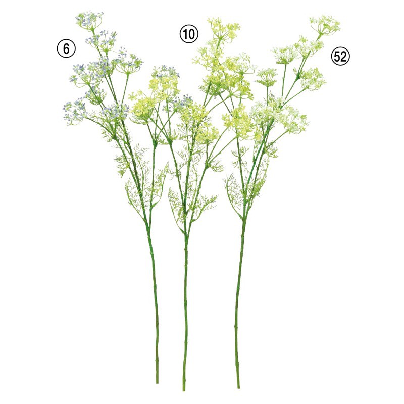 乐天商城 - asca ディルフラワー 花材 造花 撮影 小道具 小物 撮影用