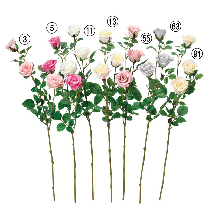 乐天商城 - asca ローズ バラ 薔薇 花材 造花 撮影 小道具 小物 撮影用