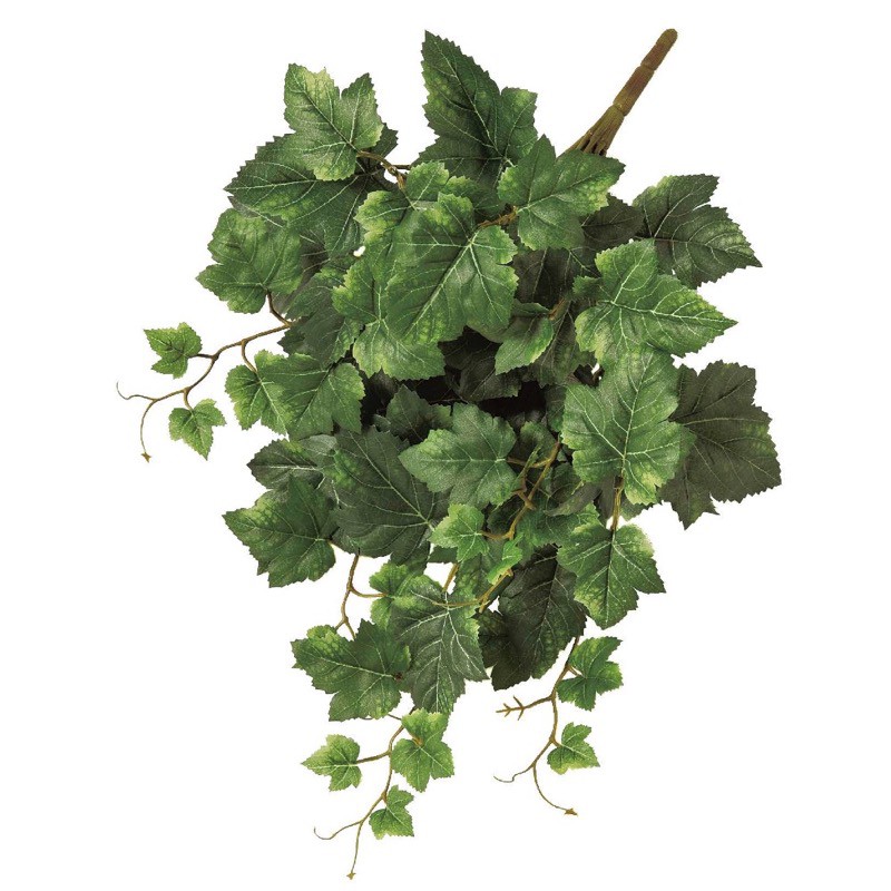 asca グレープリーフブッシュ 花材 造花