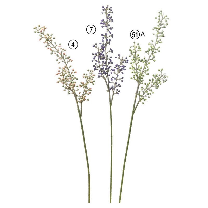 asca ベリースプレー 花材 造花 撮影 小道具 小物 撮影用