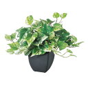 asca ポトスブッシュ 30cm ポット付 ミニ フェイクグリーン 人工観葉植物 造花 資材 ディスプレイ アレンジメント 装飾