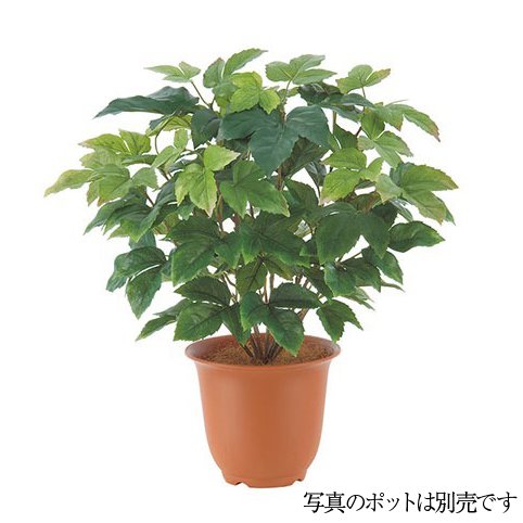 【マラソン期間中P5倍】観葉植物 造花 ジャパニーズキヅタブッシュ 40cm フェイクグリーン 人工観葉植物 光触媒 CT触媒 インテリア [G-L]