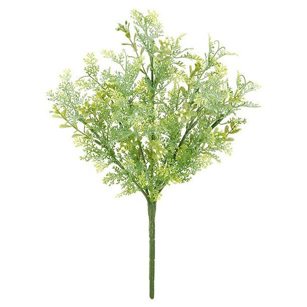 観葉植物 造花 屋外対応 フロストミックスリーフブッシュ 33cm 人工観葉植物 フェイクグリーン 光触媒 CT触媒 インテリア [G-L]