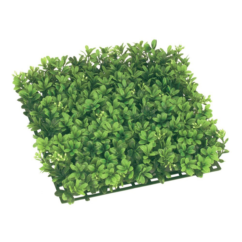 樂天商城 - フェイクグリーン 屋外対応 ボックスウッドリーフマット 33cm 人工観葉植物 観葉植物 造花 光触媒 CT触媒 インテリア [G-L]