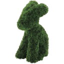 人工観葉植物 屋外対応 ウサギ L35cm トピアリー 観葉植物 造花 フェイクグリーン 光触媒 CT触媒 インテリア