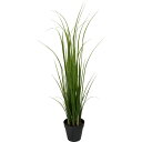 人工観葉植物 屋外対応 リバーグラス 120cm ブッシュ 観葉植物 造花 フェイクグリーン 光触媒 CT触媒 インテリア 楽ギフ_