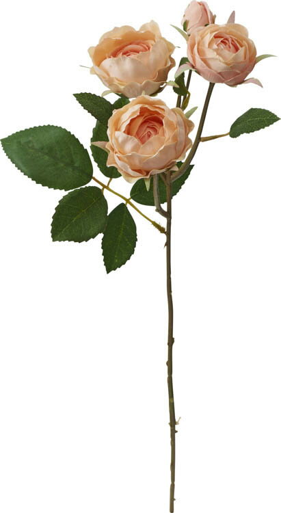 造花 花材 アーティフィシャルフラワー ミルフィーユローズスプレー サーモン 撮影 小道具 小物 撮影用