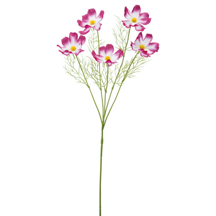 造花 花材 アーティフィシャルフラワー コスモスX5 ラベンダー 50cm 撮影 小道具 小物 撮影用