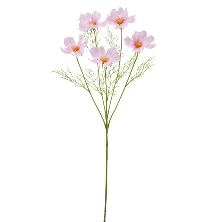 造花 花材 アーティフィシャルフラワー コスモスX5 ピンク 50cm 撮影 小道具 小物 撮影用