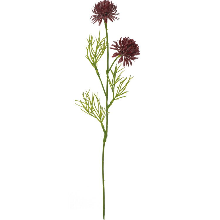 造花 花材 アーティフィシャルフラワー ヘリクリサム バーガンディー 35cm 撮影 小道具 小物 撮影用