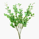 ボタンリーフスプレイ 38cm フェイクグリーン 観葉植物 造花 光触媒 SC/CT触媒 花材 資材 ディスプレイ 装飾