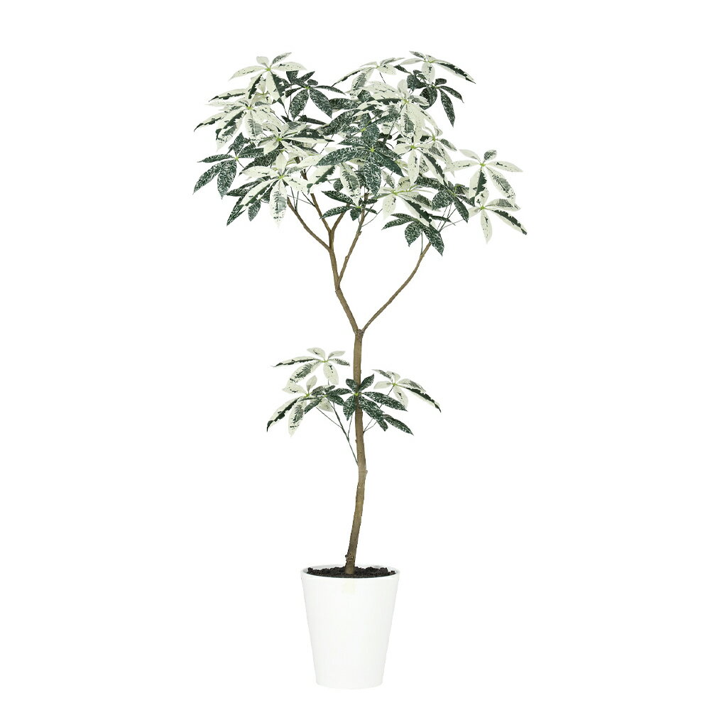 フェイクグリーン 観葉植物 フェイク 人工観葉植物 大型 光触媒 人工パキラ ミルキーウェイ FST 高さ約..