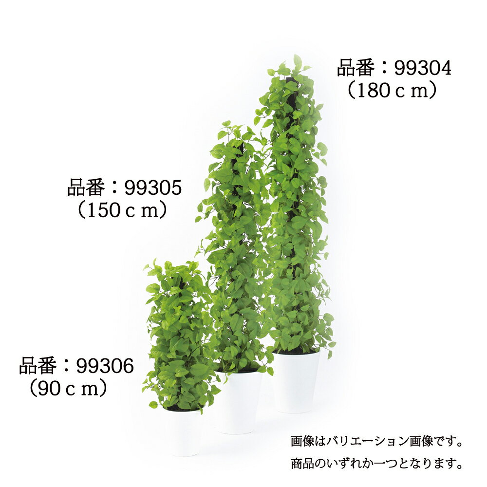 【マラソン期間中P5倍】フェイクグリーン 人工観葉植物 ライムポトスヘゴ 高さ約180cm リアル 造花 鉢植 パーテーション 光触媒 CT触媒 インテリア ディスプレイ