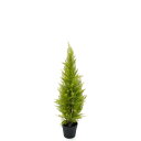 フェイクグリーン 観葉植物 フェイク 人工観葉植物 大型 光触媒 人工造花 光触媒 大型 ゴールドクレストポット(S) 90cm インテリア おしゃれ CT触媒 お祝い(4)