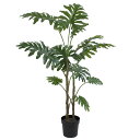フェイクグリーン 観葉植物 フェイク 人工観葉植物 大型 光触媒 大型 造花 フィロデンドロンポット グリーン 140cm リアル 人工光触媒 インテリア おしゃれ CT触媒(4)