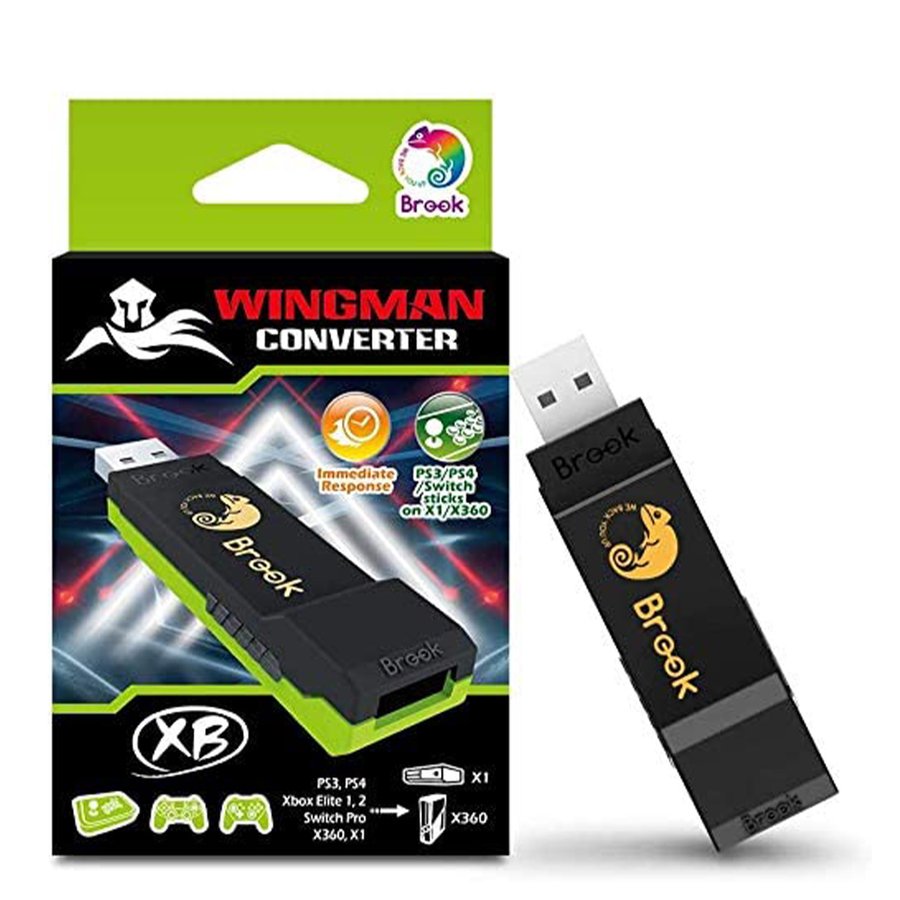 Brook Wingman XB ウィングマン コンバーター PS5/ PS4/ PS3/ Xbox Series/ Switch Pro コントローラー用