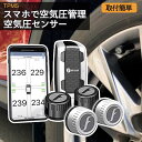 【売れ筋】FOBO Tire 2 TPMS 空気圧センサー 車 スマホでチェック タイヤ空気圧監視システム 取付簡単 防水 技適取得 日本語説明書付属