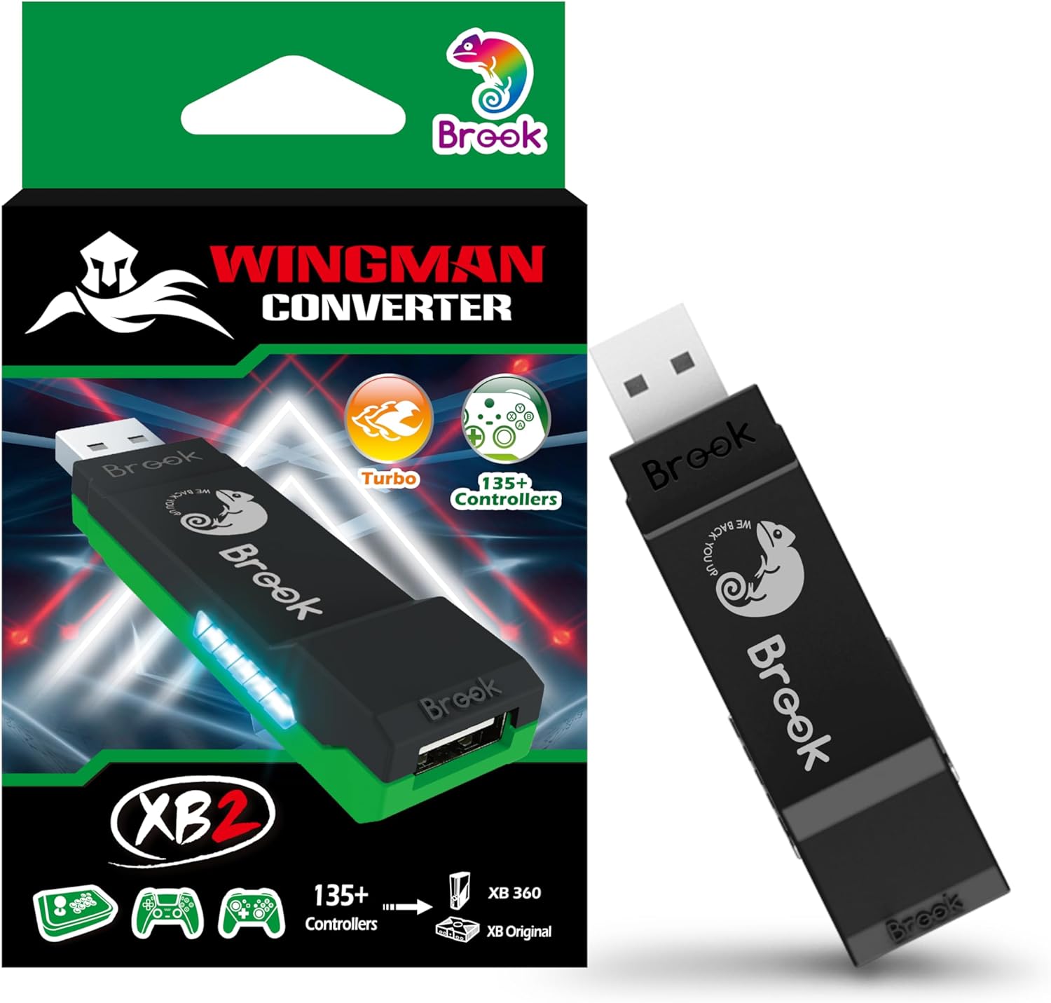 Brook Wingman XB2 Converter コンバーター コントローラー用 PC 対応 変換アダプター