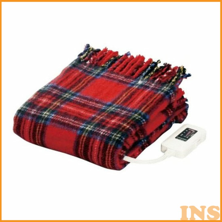 ブランケット ひざ掛け 電気毛布 洗える 大判 NA-055 140×82cm ホットブランケット 温度調整 丸洗い チ..