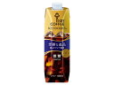 【6本】 1L 微糖 コーヒー 【6本入り】リキッド 天然水 1000ml 珈琲 coffee パック レギュラー レギュラー 飲料 飲料 キー