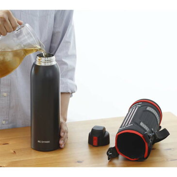 水筒 キッズ 水筒 ワンタッチ 水筒 スポーツ 子供 1.5L スポーツジャグ カバー付き アイリスオーヤマ ダイレクトボトル ステンレスケータイボトル DB-1500 マグ マグボトル こども マイボトル 1.5リットル 1500ml 保冷専用 直飲み スポーツ 夏 お出かけ