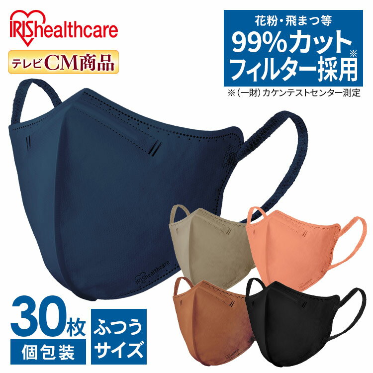 【最大400円OFFクーポン配布★】 DAILY FIT MASK ふつうサイズ 30枚入 RK-D30MP/BR/BK/G/N ピンク ブラウン ブラック …