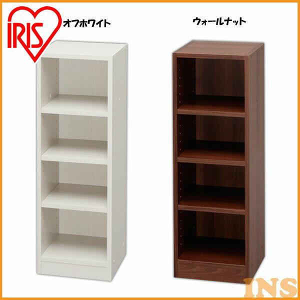 送料無料 スペースフィットラック(幅30×奥行29×高さ90) S-SFR9030 オフホワイト・ウォールナット アイリスオーヤマ[2512SI]