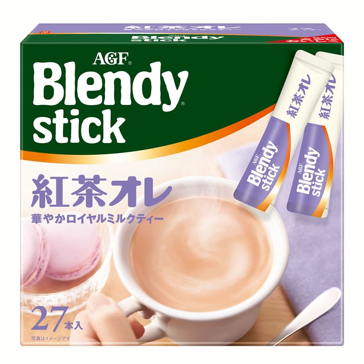 ◆15日限定ポイント2倍◆ ブレンディ ブレンディR スティック インスタント 「R」 紅茶オレ27本 コーヒー カフェオレ 粉 紅茶 ミルク AGF 【D】