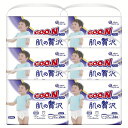 【6個】グーンプラス肌の贅沢パンツ XXLサイズ 24枚 限定品 送料無料 大王製紙 グーン GOO.N ベビーオムツ 肌の贅沢 パンツ 保湿成分配合 肌への負...