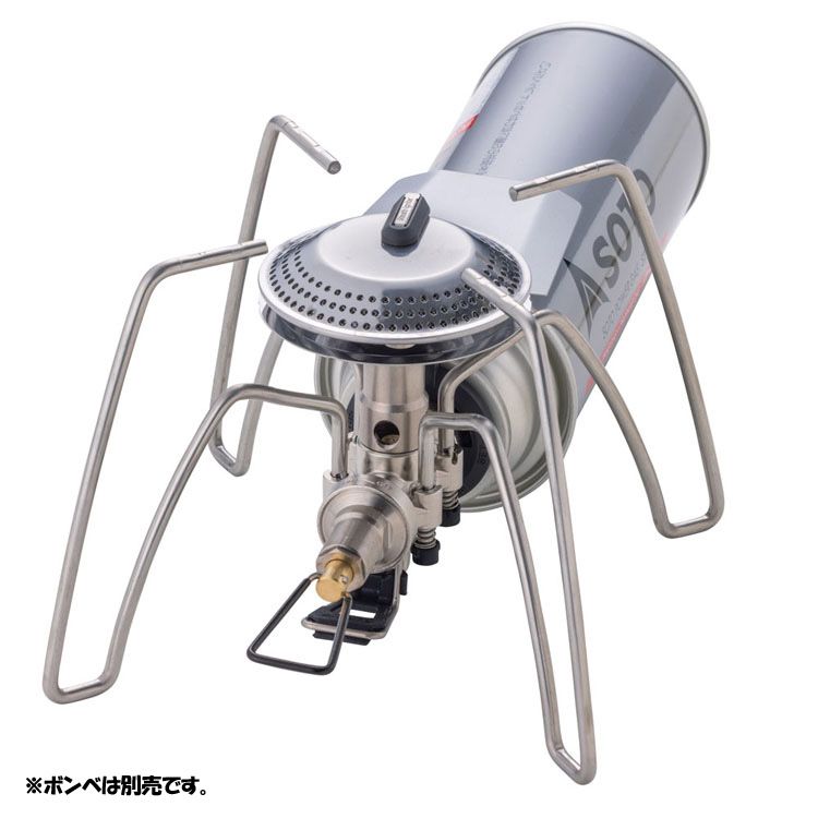 SOTO レギュレーターストーブ ST-340 Range(レンジ) ガスバーナー バーナー CB缶 コンパクト 防災 キャンプグッズ バーベキュー アウトドア...