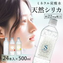 【24本】炭酸水 シリカ炭酸水SOL ソール天然水仕込み 500ml 24本 送料無料強炭酸水 シリカ水 シリカ炭酸水 500ML 24本入り シリカ 天然水シリカ ミネラル炭酸水 SOL 天然水シリカ 九州日田産 ケイ素 【D】【代引き不可】【割】