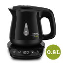 \数量限定/ 電気ケトル 0.8L T-fal おしゃれ ブラック 新生活 一人暮らし 家電 調理 キッチン家電 T-fal 電気ケトル アプレシア ロック コントロール エコ 800ml ブラック KO8418JP電気ケトル ケトル 湯沸かし やかん 電気 コーヒー 紅茶 時短 新生活 便利 T-fal
