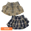 ジェメリ ペットウェア 可愛い LGW102 タータンチェックマナースカート Gemelli 犬 服 マナースカート マナーベルト おしゃれ おむつ 犬用 スカート かわいい お出かけ XS S M ベージュ ネイビー