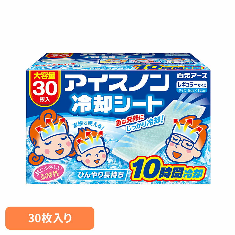 アイスノン 冷却シート 冷却 アイスノン 冷却シート アイスノン 冷却シート 冷却 発熱 熱中症 頭痛 大容量 ひんやり 暑さ対策 はくげんあーす 白元アース