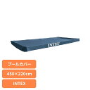 ビニールプール 大型 家庭用 4.5m×2.2m レクタングラープールカバー 28039ビニールプール 大型 家庭用 プール 庭 カバー 遊具 INTEX(3)