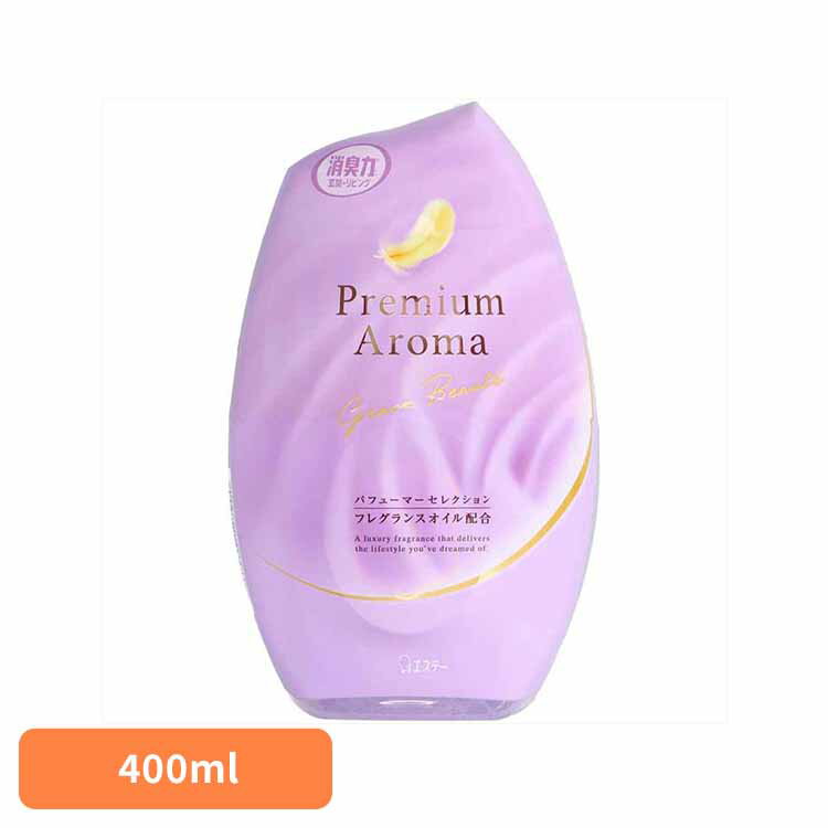 お部屋の消臭力 Premium Aroma グレイスボーテ 400ml 52678お部屋の消臭力 芳香消臭 部屋用 エステー Premium Aroma リビング用 グレイスボーテ 消臭力 消臭 まとめ買い
