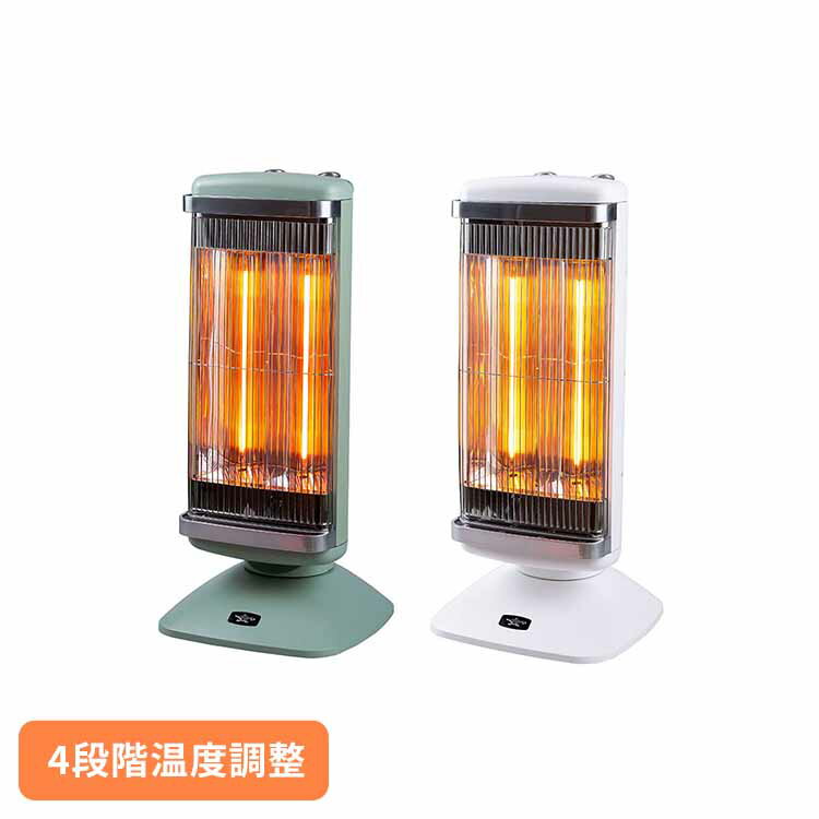 グラファイトヒーター CAH2G10アラジン 暖房 ヒーター 電気暖房 暖房機 電気暖房機 グラファイト グラファイトヒーター 日本エー・アイ・シー グリーン ホワイト