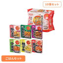 【10個セット】金のどんぶり パックごはんセット 金のどんぶり ご飯のおとも 丼 簡単 レンジ まとめ買い レトルト 保存食 マルハニチロ 時短 マルハニチロ 親子丼 中華丼 四川風麻婆丼 コチュジャンビビンパ 豚たま丼 チャプチェ