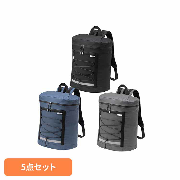 MOTTETE PLUS 寝具メーカーが考えた防災リュック5点セット 90-0100防災リュック 備蓄品 アウトドア 普段使い 寝るリュック おしゃれ 避難所 備え フェーズフリー ブラック ネイビー グレー